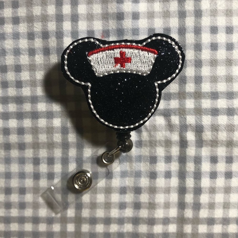 Nurse Mickey badge reel